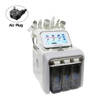 얼굴리프팅 업그레이드 6 in 1 수소 산소 소형 버블 rf 뷰티 인스트루먼트 페이스, 오 플러그