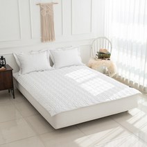 이솔홈 비앙카 오가닉 고밀도 순면 카페트 침대패드 SS, 비앙카 카페트(SS), 화이트