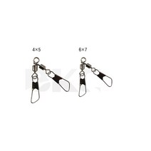 [조조피싱] 백경 BK-3041 롤링 더블 스냅도래, 4X5(4개입)