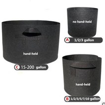 희귀 비싼 다육이 마술 화분 그루트화분 가오갤 콩분 슬릿분 다육이콩분 블루베리 슬릿분갤런 성장 가방 정원 식물 성장 나무 냄비 패브릭 대형 심기 홈 야채 딸기, 2갤런