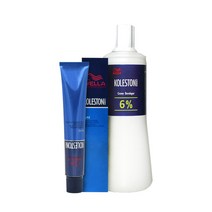 웰라 콜레스톤 퍼펙트 퓨어 염색약 산화제 포함 80g, 14/44 캐럿오렌지, 1개