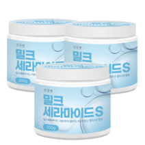 밀크세라마이드 콜라겐 엘라스틴 세라마이드 밀추출 분말 가루 2개월분, 3통