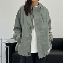 순이들 여성 데일리 스트링 후드 바람막이