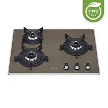 RINNAI[익일배송] 3구 빌트인 가스쿡탑 카라멜브라운 RBR-P6531BRD, LPG, 없음