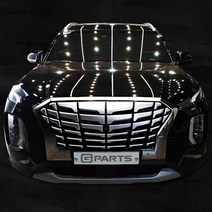 지파츠 팰리세이드 튜닝 그릴 간편장착, 메탈릭실버