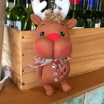 뽈탱이 루돌프 인형만들기 양말diy 공예재료 삭스돌