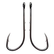 Baitholder Fishing Hooks Long Shank Beak Baitholder Hooks 100Pcs Black Offset Bait Holder Jig Fishin, 1