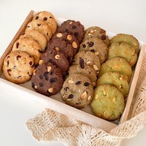 쫀득한 비건 수제쿠키 무설탕 글루텐프리 탄수화물 낮춘 간식, 아몬드 5개입