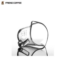 에스프레소계량샷잔 바리스타커피용품 90ml, 1개