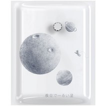 Multi.Point 지구 프린팅 평면 진공압축팩 L 60 x 80cm, L(60 x 80cm), 5개입, 5개입