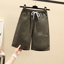 여름슬랙스팬츠 남자 한 트렌드 남성 커플 캐주얼바지 와이드 루즈핏 조거팬츠 밴딩웨스트 밧줄을 매다 4732708642