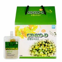 11년숙성 은행식초 은행숙성즙 파우치 75ml*10봉 30봉 60봉, 10봉