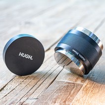 휴 원터치 듀얼링 탬퍼 디스트리뷰터 레벨링 51mm 58mm 레벨링툴 커피 템퍼, 58.3mm, 1개