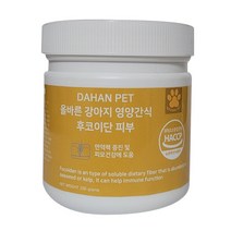 다한 강아지 대용량 영양제 후코이단 250g, 피부건강, 1개