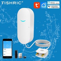 냉매 누설 탐지기 에어컨 가스 누출 tishric wifi 누수 경보 감지기 water, 6pcs 물 센서