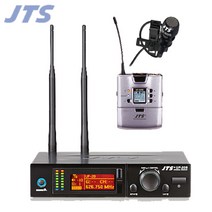 JTS UF-20S+UF20TB 밸트팩마이크+핀마이크 x1(True Diversity/최고급형/Remoset ll/ 컨덴서 무선) (렉마운트 충전기별매RM901 CH2 CH8), 벨트팩(핀마이크)