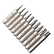 50LB 10PCS CR-V Torx 드라이버 비트 세트 T3 T4 T5 T6 T7 T8 T9 T10 T15 T20 모바일 수리 비트 매화 수리 헤드, default