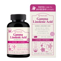 생리전증후군 PMS 영양제 보라지유 감마리놀렌산 600mg x 60캡슐, 1통(60정), 60정