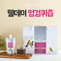 [웰데이] 100% 유기농 엉겅퀴즙 프리미엄 100ml 30포 특별 행사, 1 box 보름치 30포