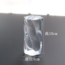 빈티지소품 벽장식소품 레트로 투명 아크릴 솔리드 꽃 보석 디스플레이 소품 화장품 디저트 케이크 모델, 06 Diameter5x10cmHigh