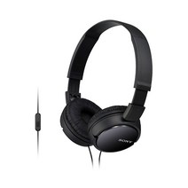 MDR-ZX110AP 블랙 파워풀 중저음 30mm 돔형식 헤드폰 소니코리아 정품