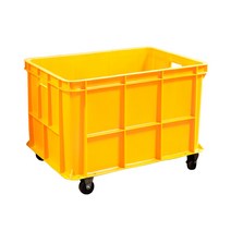 점보상자100/2.5인치바퀴 약품 식품 액체 보관운반상자 큰박스, 우레탄바퀴