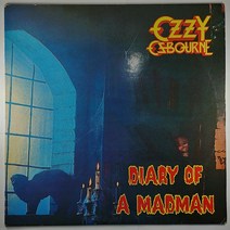 (중고LP) OZZY OSBOURNE. DIARY OF A MADMAN 1986년 라이센스 (자켓 음반 상태 A. 상태 좋음. 해설지 있음)