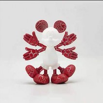 인싸템 귀여운 캐릭터 디즈니 미키마우스 미니마우스 인테리어 장식소품 피규어, BI.수박색 다수 미키 30cm