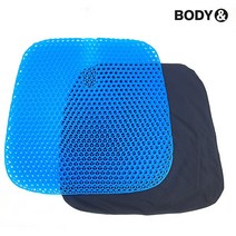 바디앤 특대형 무중력 3D에어 방석 여름 쿨 벌집 통풍 차 사무실 수험생 의자 + 전용메쉬커버 포함, 2개세트(방석+메쉬커버)