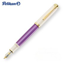 펠리칸 한정 스페셜 만년필 M600 바이올렛 화이트 에디션, 기본, B