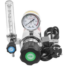 명신웰딩/CO2게이지 110V 닛볼ø23 탄산가스조정기