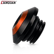 할리용품 1pc 오토바이 엔진 오일 컵 커버 T-MAX MT-03 FZ-09 필터 캡 야마하, 03 주황색