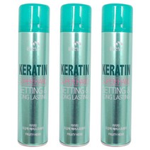 꽃을든남자 케라틴 초강력 헤어 스프레이 300ml, 3개