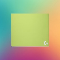 로지텍코리아 G640 오로라 컬렉션 게이밍 마우스패드 그린, 단품