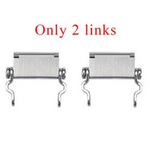 멀티툴 맥가이버칼 트레드 팔찌 용 2pcs 시계 어댑터 액세서리 다기능 도구 14 24mm 캠핑 칼 amp 도구 주머니 멀티 도구, 실버 부분 18mm