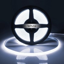 북유럽 거실 조명 이쁜 거실등 슈퍼 얇은 cob led 스트립 조명기구 홈 장식 침실, 하얀, 1m