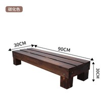 평상마루 야외 평상만들기 옥상 캠핑장 실외 정원, 1㎡, 베란다발90*30*30CM탄색