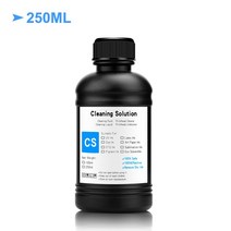 Epson Roland Mimaki Ricoh Konica UV 수정 프린터용 세척액 프린트 헤드 세척 솔루션 250ML