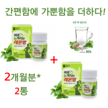 바로느껴지는 레몬밤 정 로즈마린산 타닌 레몬밤잎 레몬밤차 추출분말 파이토케미컬 플라보노이드 멜리사 효능, 30정, 2개, 30정