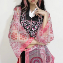 [SBY083005]연예인스타일 한복 퓨전 세트(상의 하의 조끼 스커트4PS)