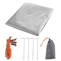 차박 텐트 도킹 쉘터 꼬리 원터치 모닝 렉스턴 레이 쏘렌토 카니발 차박용 car 보호소 그늘 캠핑 사이드 car Roof top tent awning 방수 uv 휴대용 144, 협력사, 3.7 x 1.5m