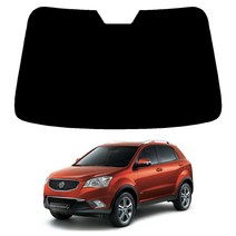 로톰 코란도 전면 열성형 썬팅필름, 열차단 35 (중간), 코란도C (11년-19년), 쌍용