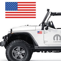 미국국기 성조기 스티커 jeep 랭글러 차량용 데칼, 소