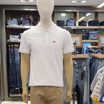 [리바이스]남여공용 스몰로고 PK카라 반팔티셔츠 NC순천점