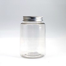 알루미늄 무광캡 PET 250ml 제약 투명용기/50/공병, 1, 투명