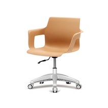 보네드 도리체어 컴퓨터 사무실 회의실 중학생 고등학생 공부 책상의자, 캐멀브라운, 회전발, 일반형