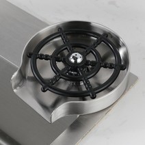 고압자동컵세척기 스테인레스304 자동고압브러쉬 상업용 컵 텀블러세척기, 파이프 60cm 이동식 티