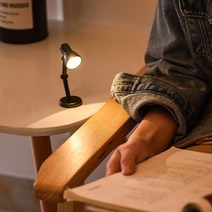 미니 LED 스탠드 간접 조명 램프 수면 취침등 수유등 무드등 조명 소품 테이블 다이소, 오렌지, [ Type A 조명 램프(원형) ]