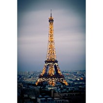 사랑의 도시 파리 에펠탑 전경 우드 직소퍼즐 아름다운 풍경화 재물 행운 들어오는 조각퍼즐 집순이 선물 쉬는 시간 즐기는 그림퍼즐 집콕취미 스트레스 해소 최신상, 에펠탑 전경 풍경 퍼즐도안09, 500조각