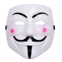 새로이벤트 브이포벤데타가면(화이트) 할로윈 가이포크스얼굴가면